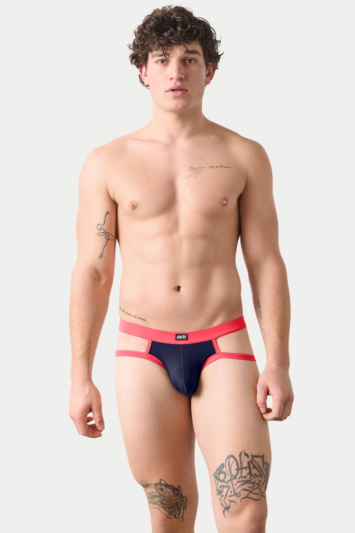 AERO Strap Briefs - Deep Indigo