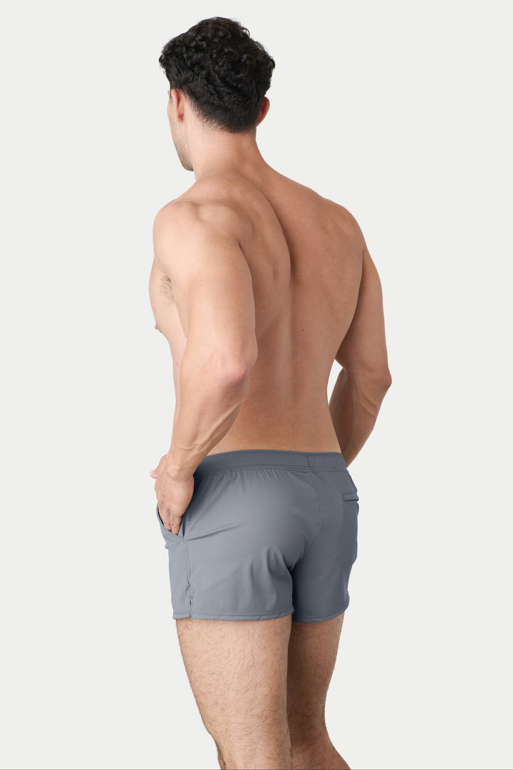 "Oops" HYBRID Shorts - Iron Gray