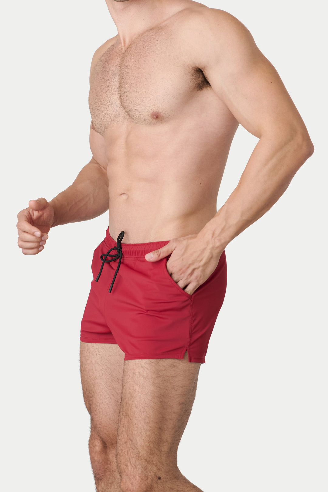 HYBRID Shorts - Ruby