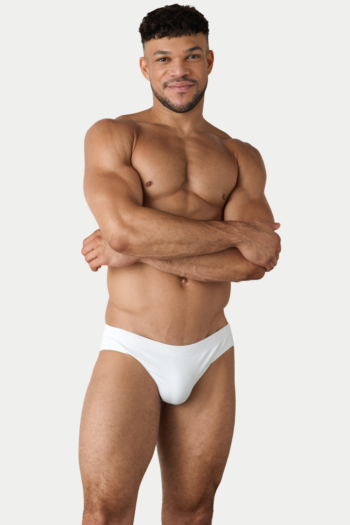 OASIS Swim Briefs - White