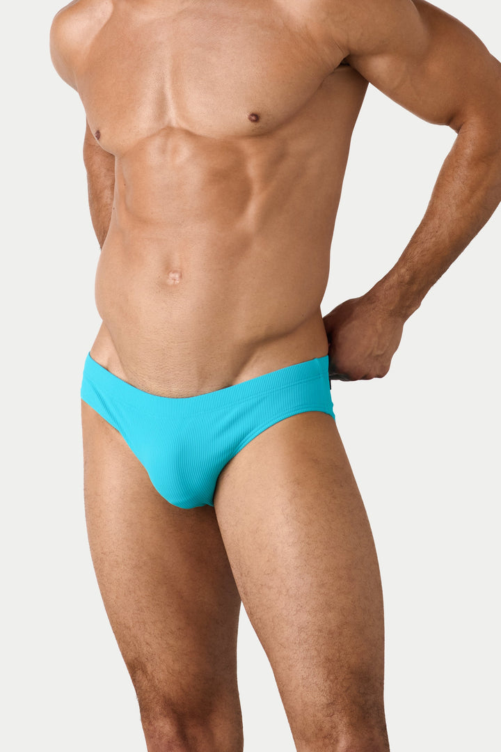 OASIS Swim Briefs - Cyan