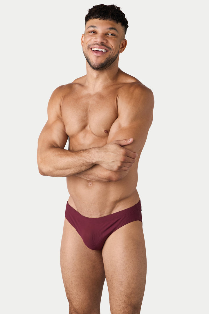 OASIS Swim Briefs - Maroon