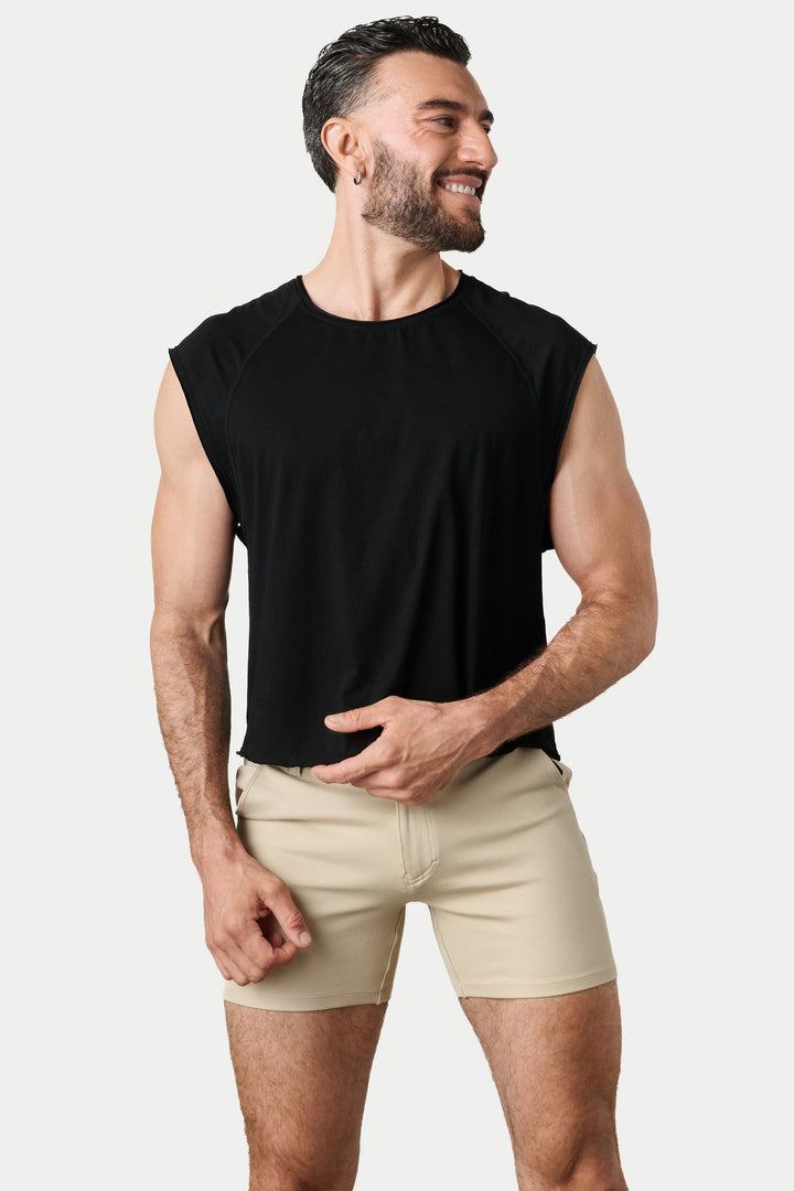 RAW Crop Tee V2 - Black