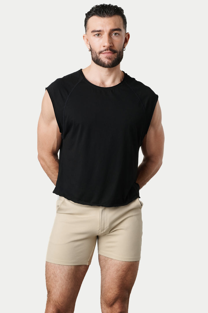 RAW Crop Tee V2 - Black