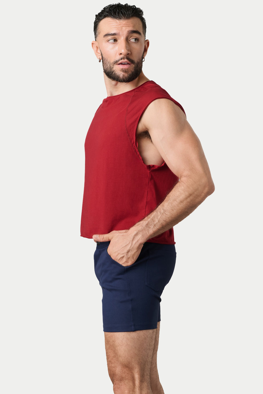 RAW Crop Tee V2 - Red