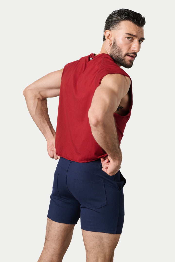 RAW Crop Tee V2 - Red