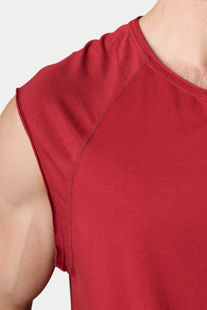 RAW Crop Tee V2 - Red