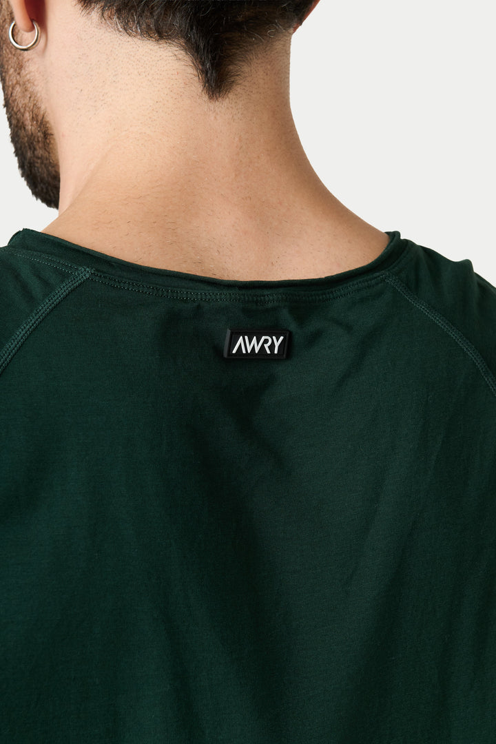 RAW Crop Tee V2 - Dark Green