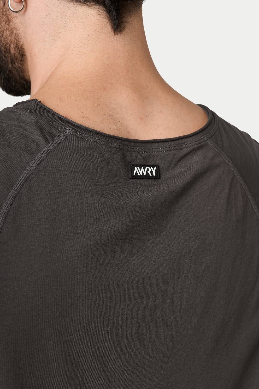 RAW Crop Tee V2 - Dark Gray