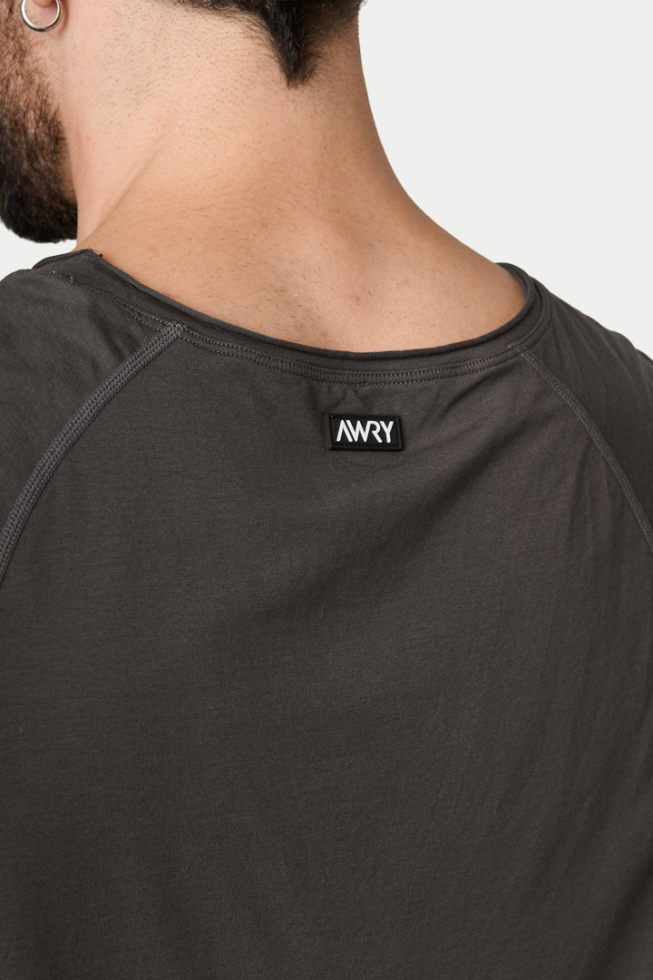 RAW Crop Tee V2 - Dark Gray