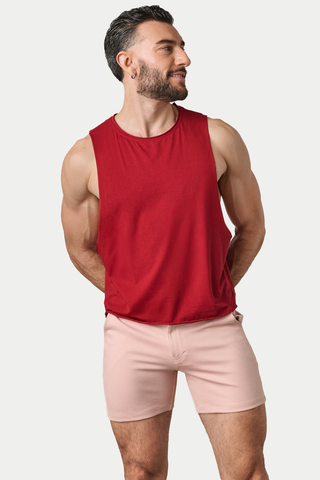 RAW Crop Tank V2 - Maroon