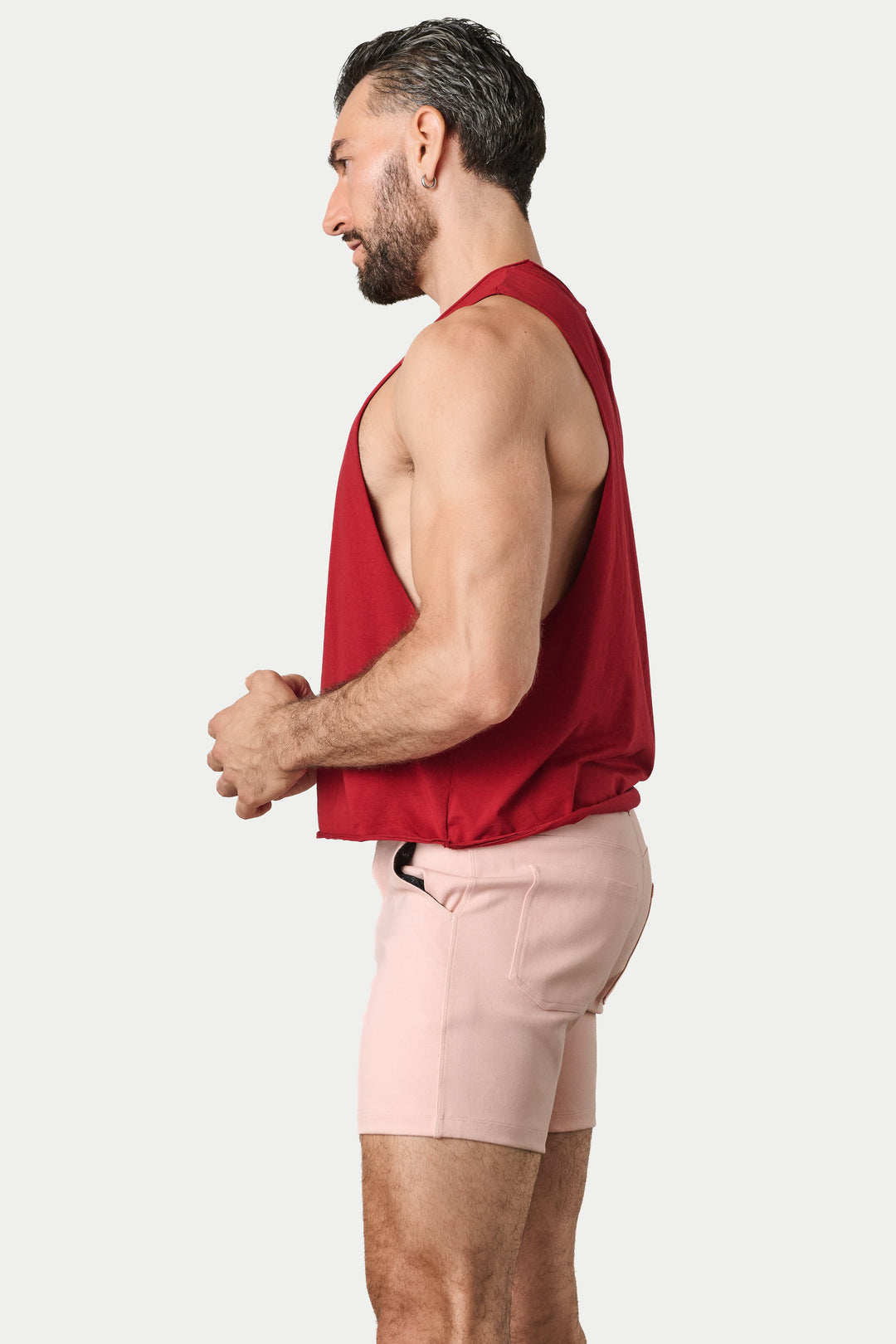 RAW Crop Tank V2 - Maroon