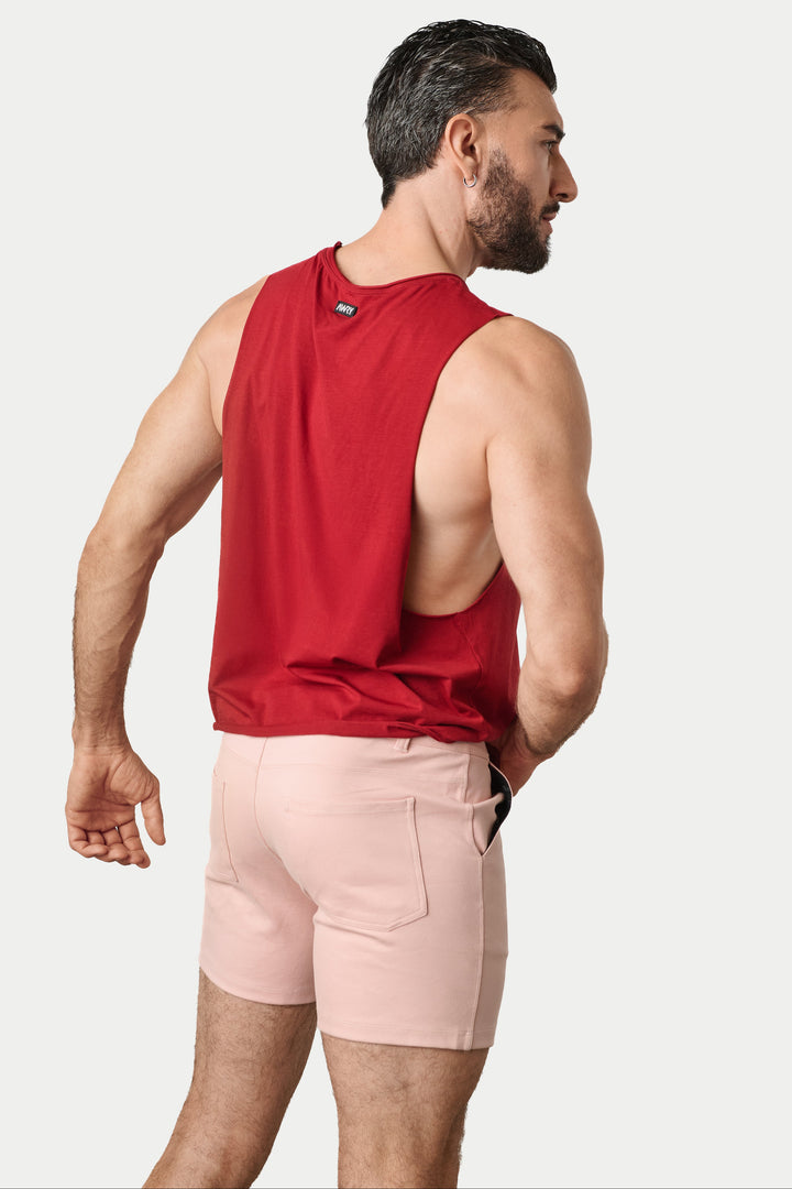 RAW Crop Tank V2 - Maroon