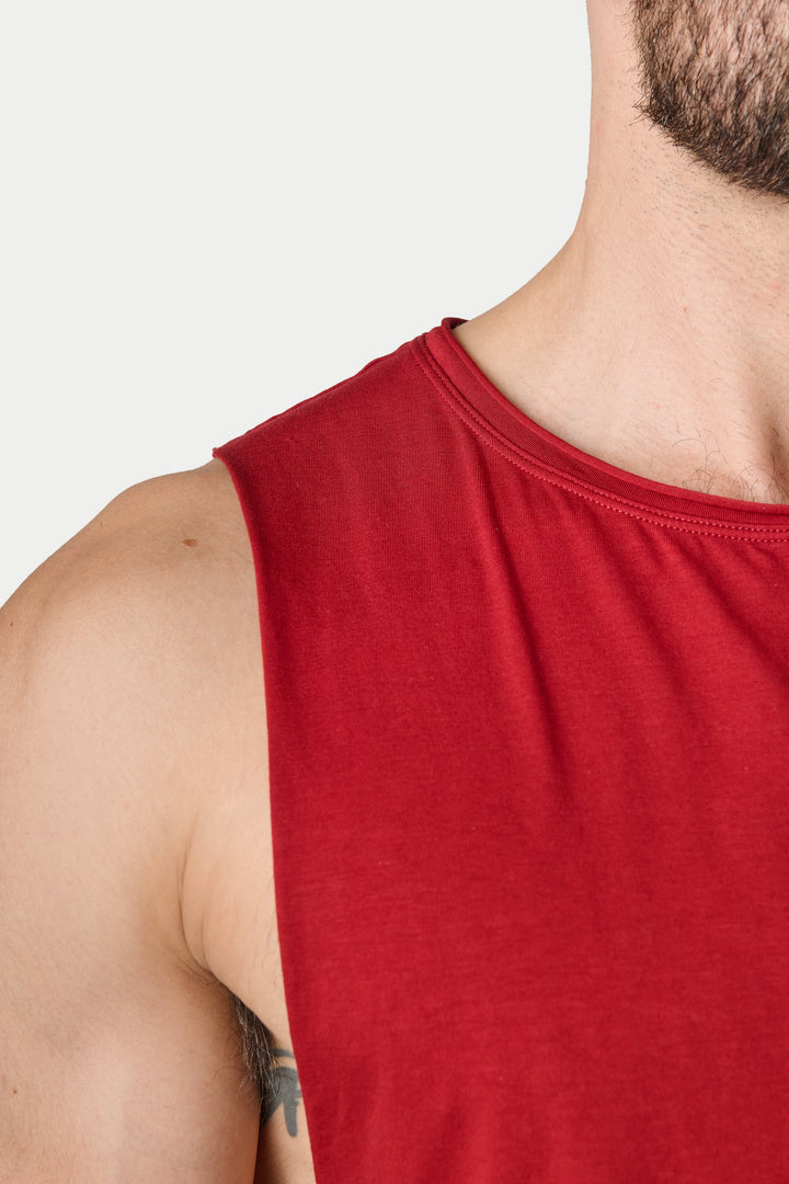 RAW Crop Tank V2 - Maroon