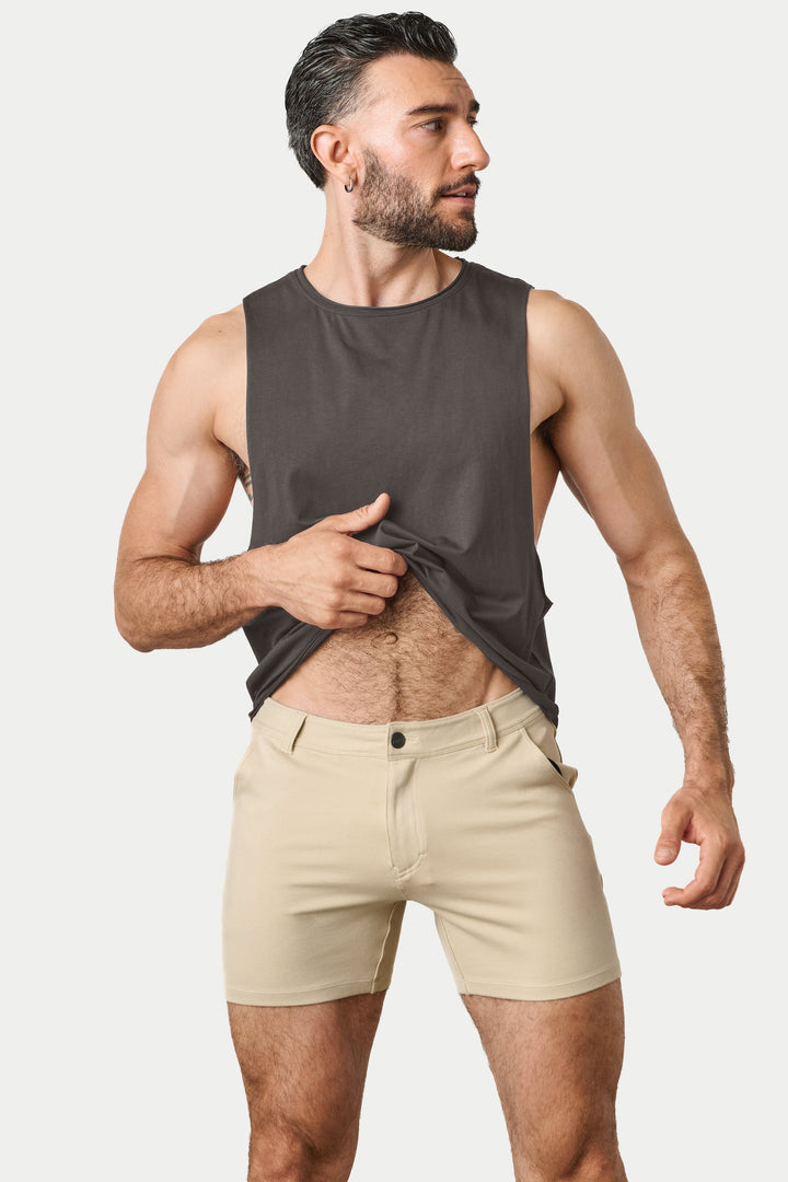 RAW Crop Tank V2 - Dark Gray