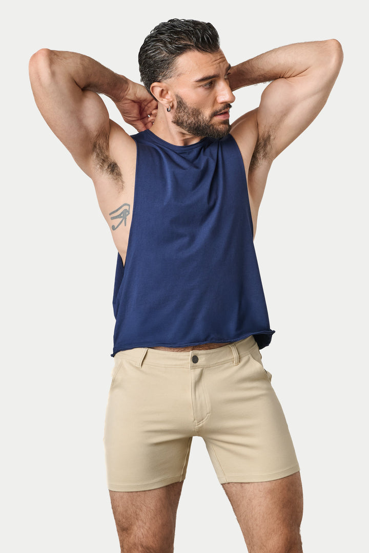 RAW Crop Tank V2 - Navy