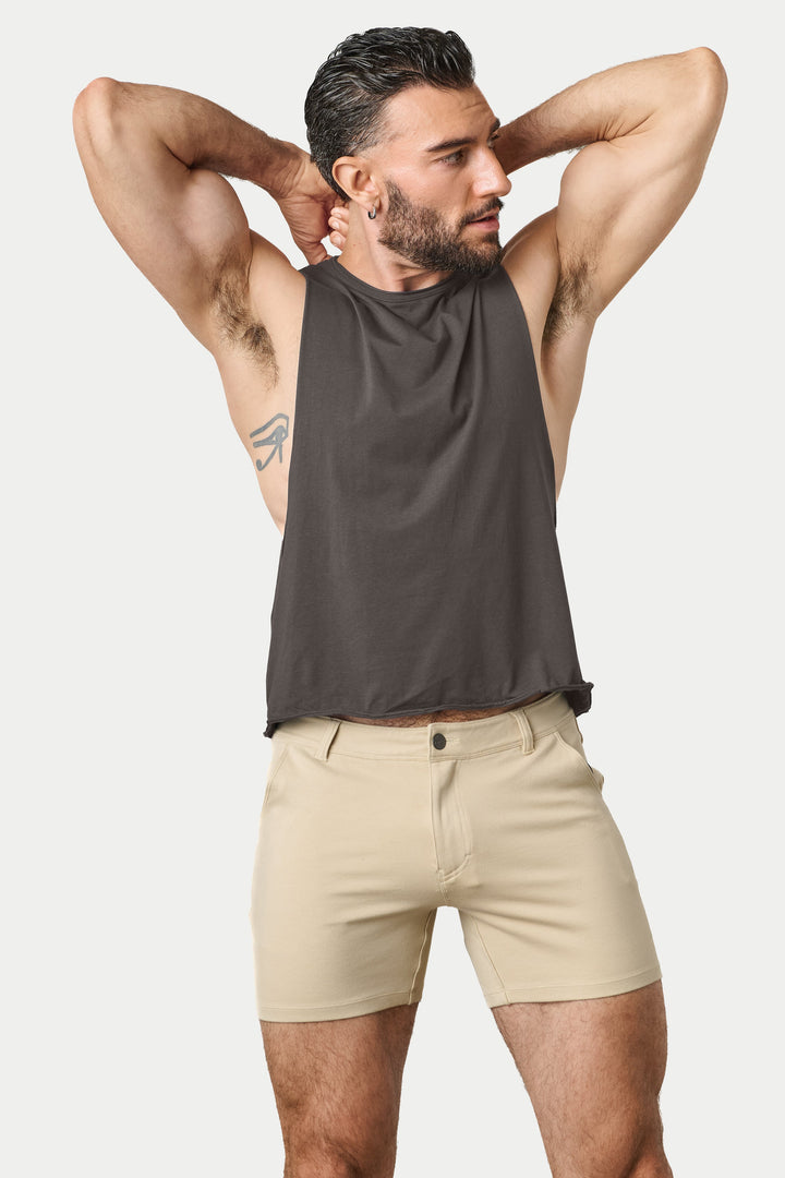 RAW Crop Tank V2 - Dark Gray