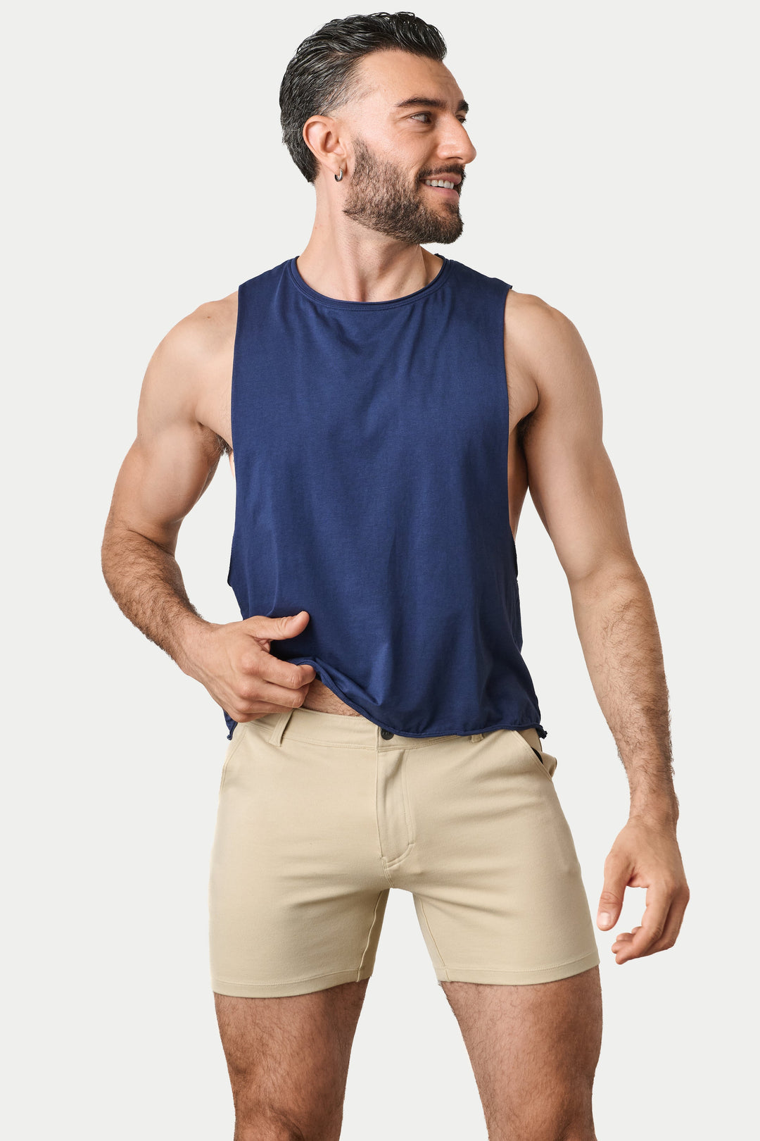 RAW Crop Tank V2 - Navy