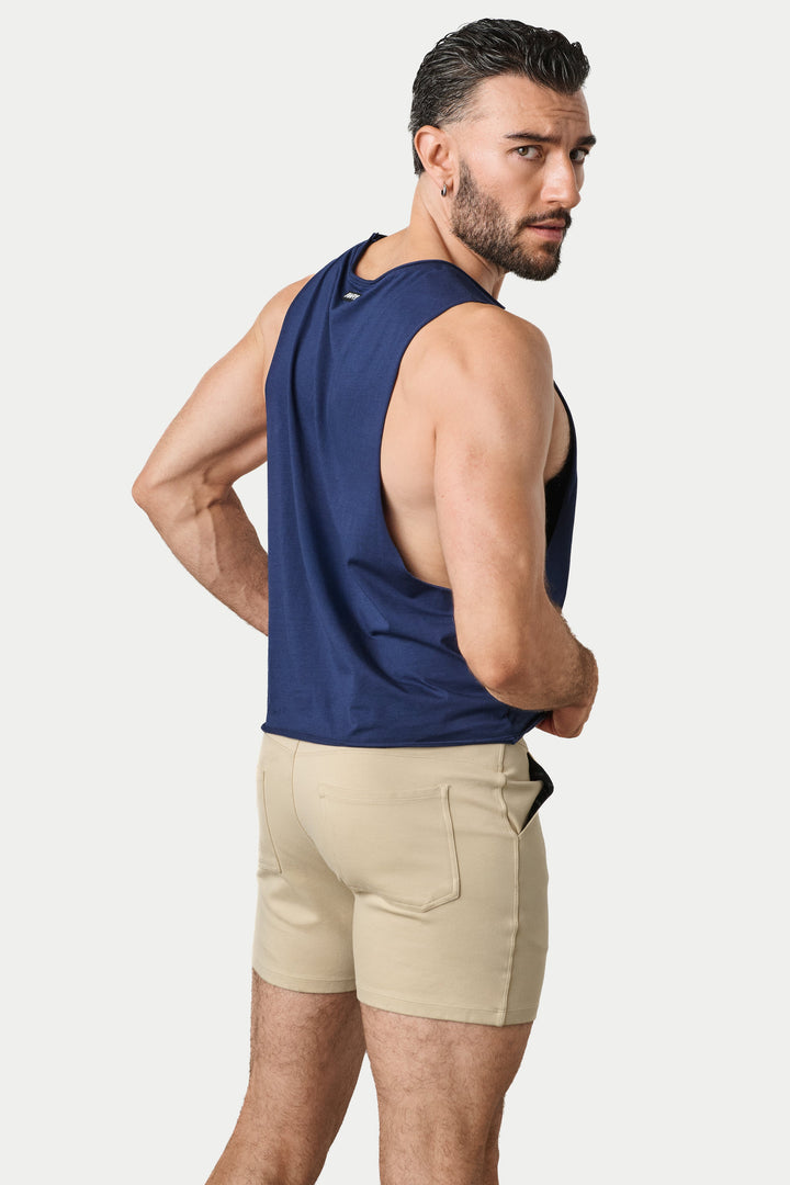 RAW Crop Tank V2 - Navy
