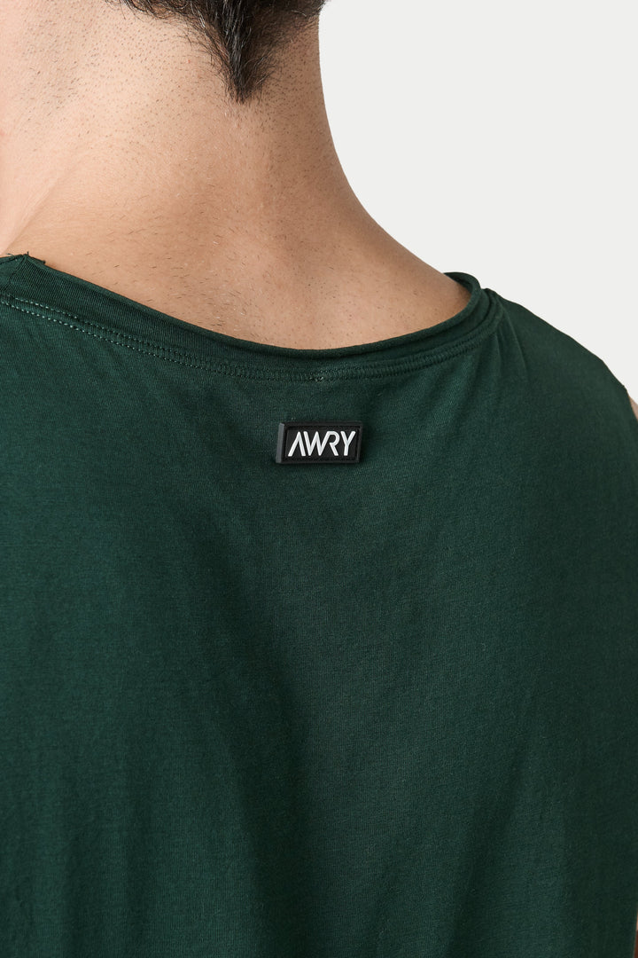 RAW Crop Tank V2 - Dark Green