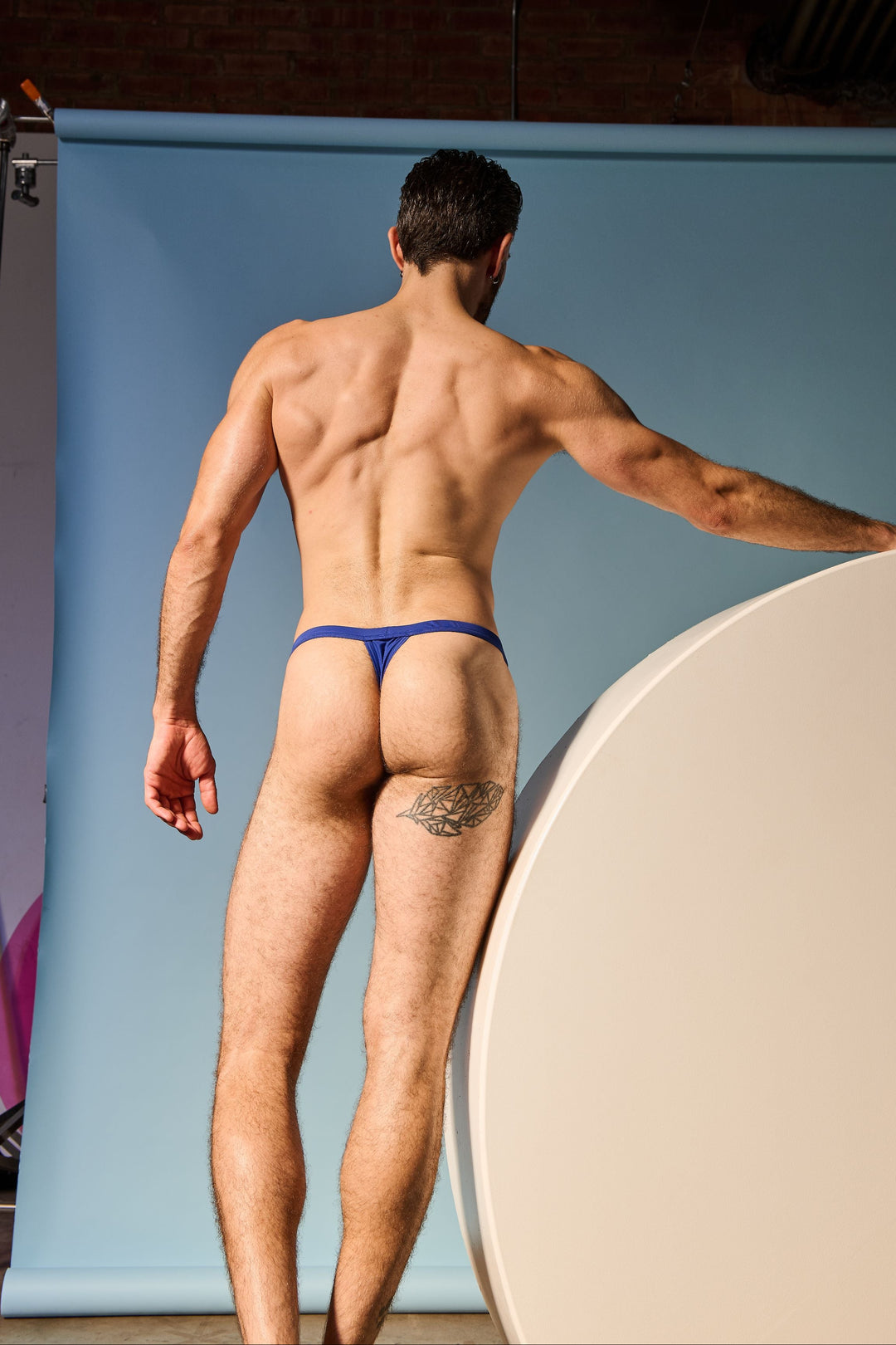 BARTON Swim Thong - Cobalt