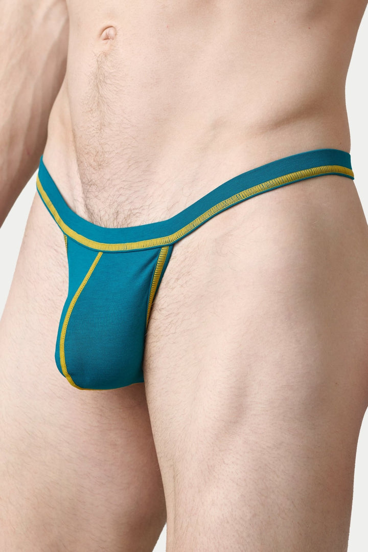 ACCENT Thong - Deep Teal - AWRY