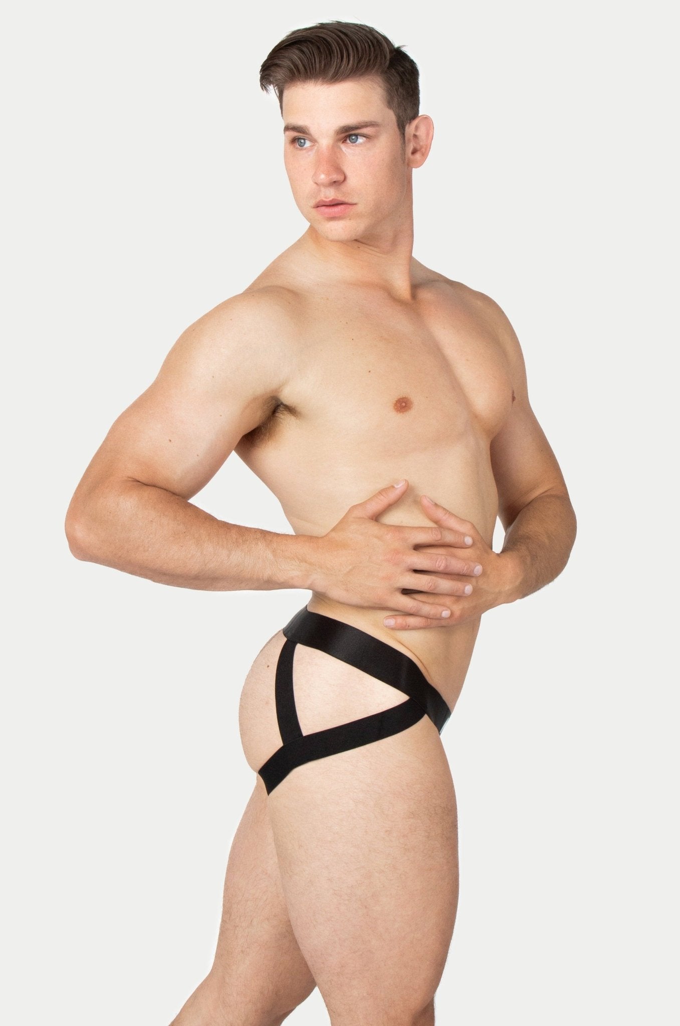 ACTION Jockstrap - Light Gray - AWRY