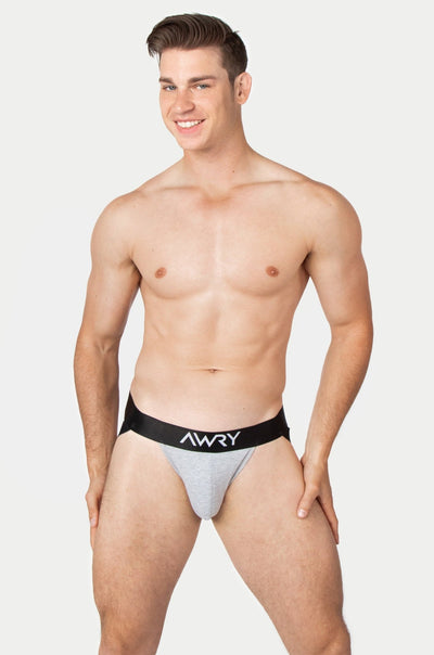 ACTION Jockstrap - Light Gray - AWRY