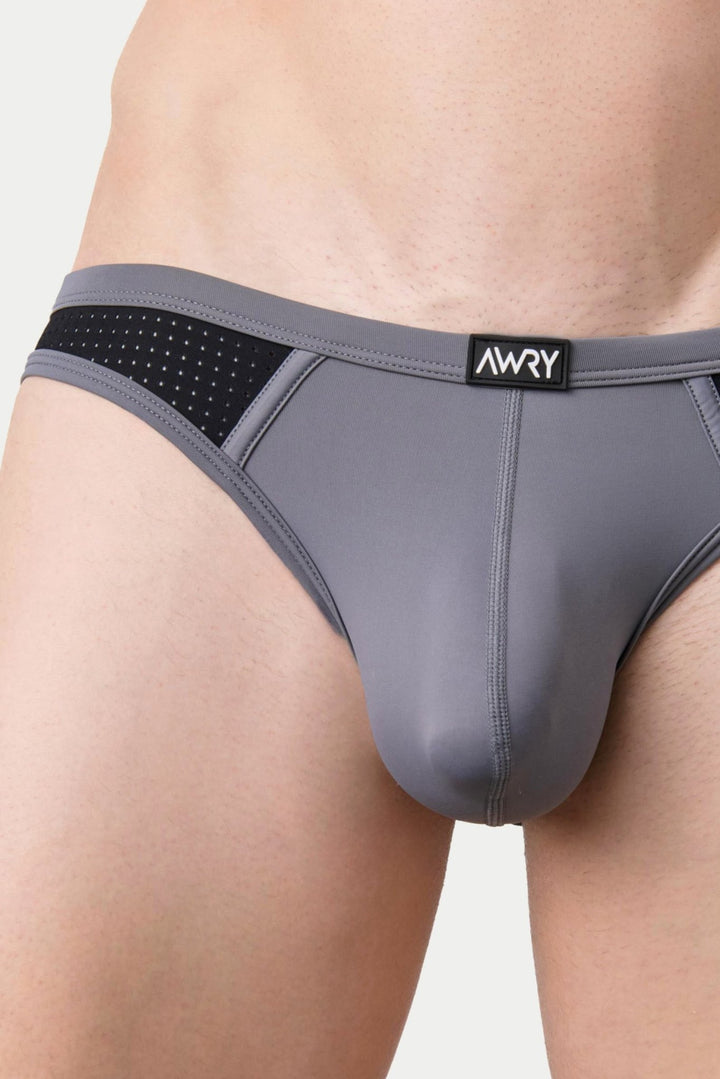 AERO Bikini Briefs - Gray - AWRY
