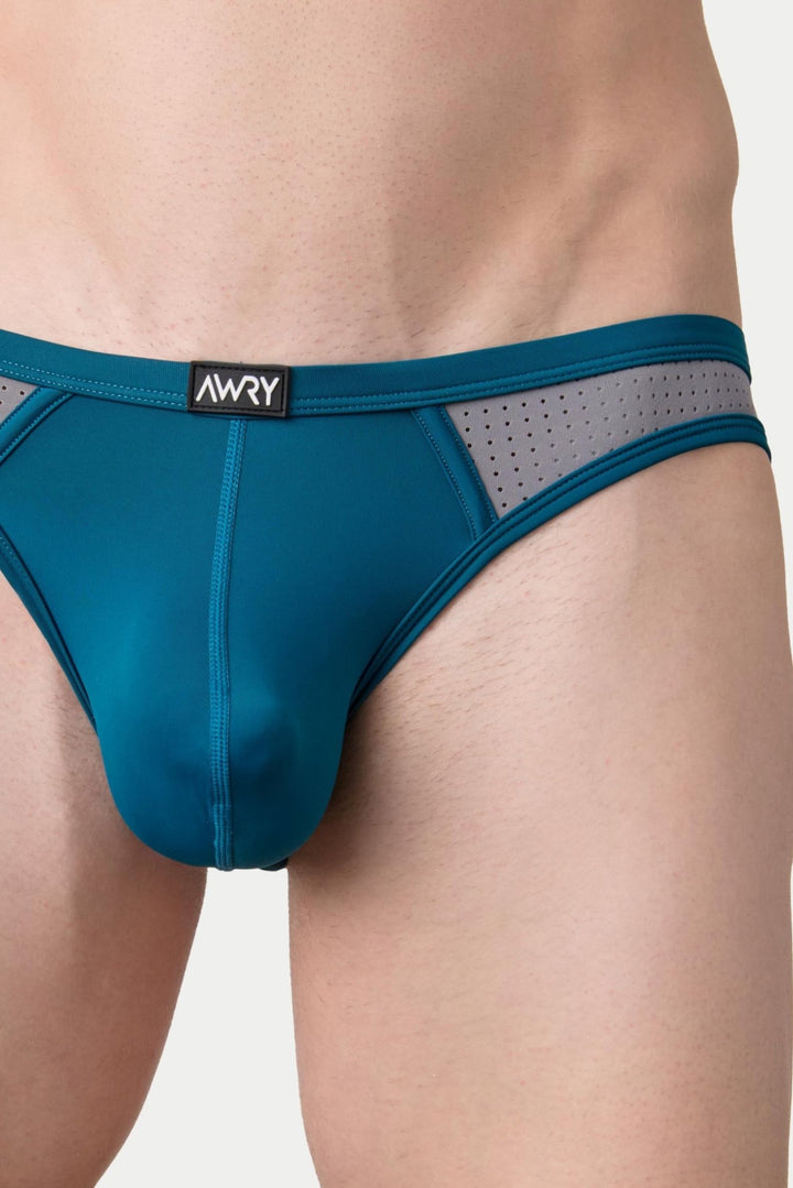 AERO Bikini Briefs - Teal - AWRY