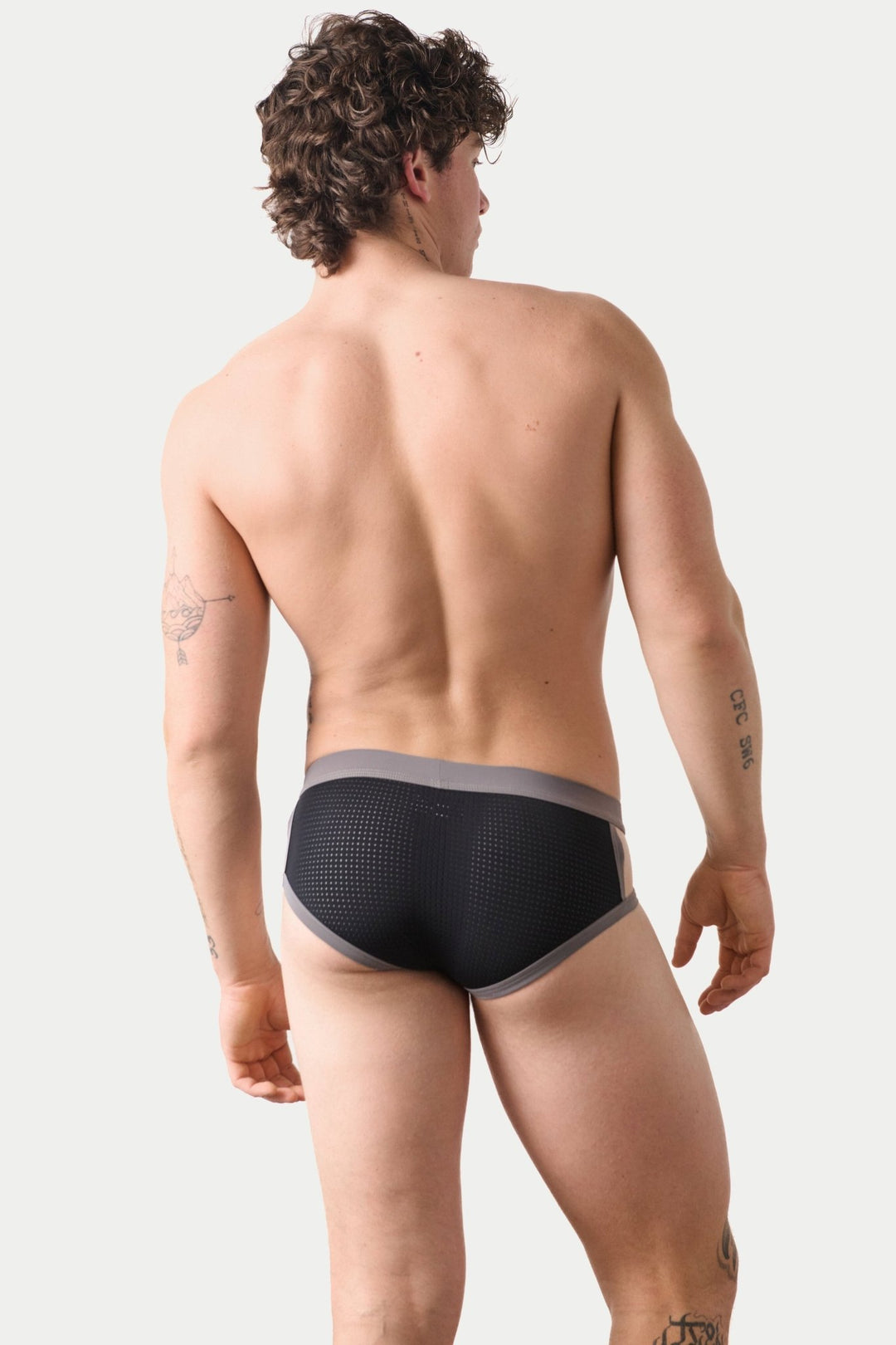 AERO Strap Briefs - Black - AWRY