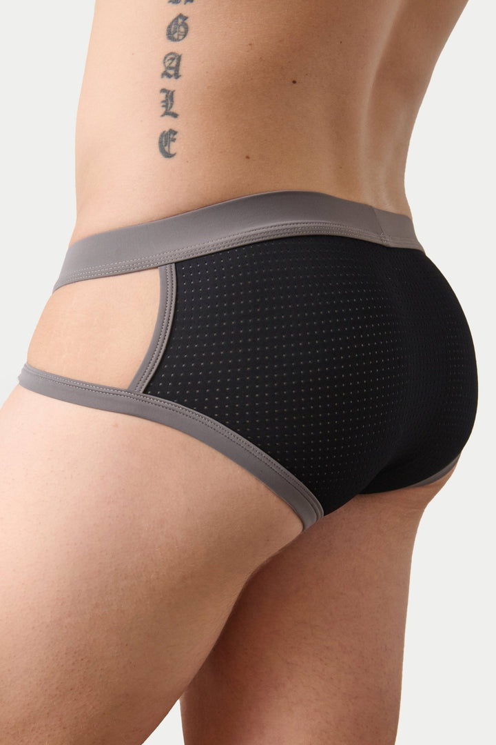 AERO Strap Briefs - Black - AWRY