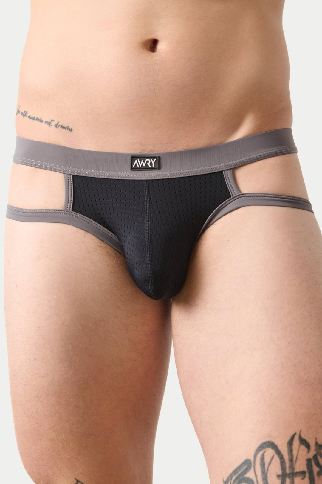 AERO Strap Briefs - Black - AWRY
