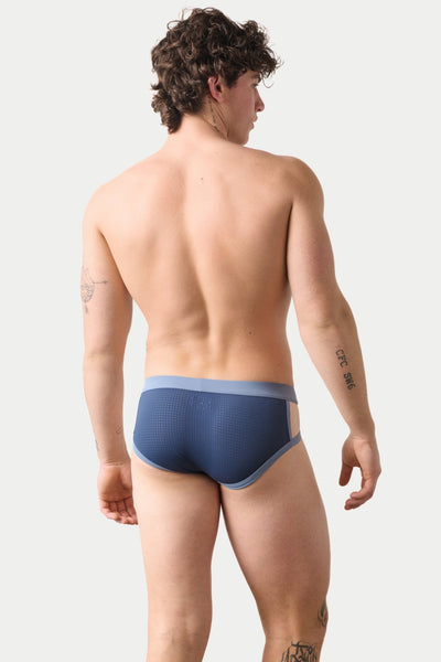 AERO Strap Briefs - Blue - AWRY