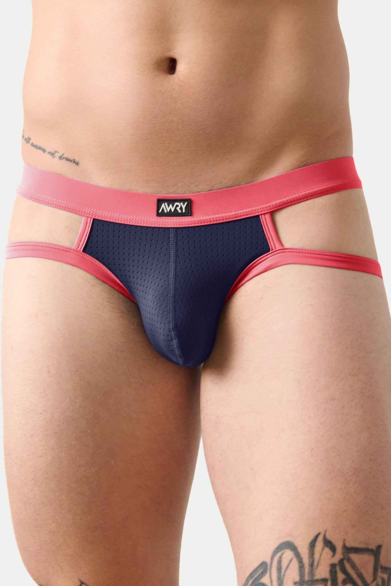 AERO Strap Briefs - Deep Indigo - AWRY