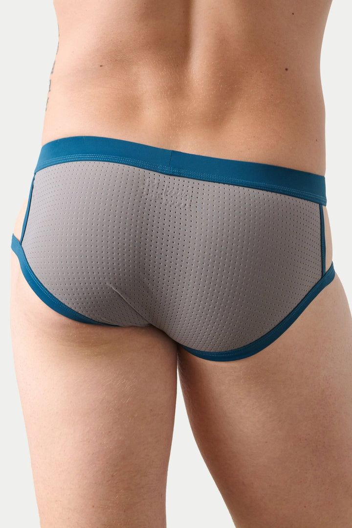 AERO Strap Briefs - Gray - AWRY