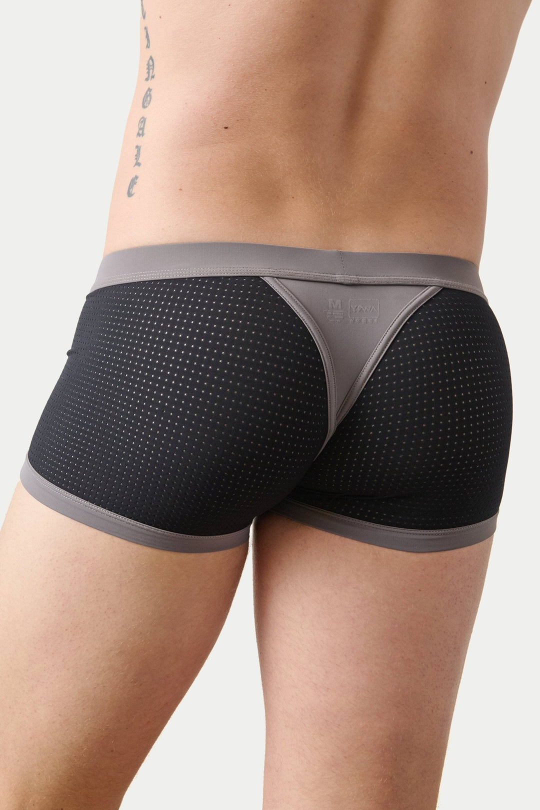 AERO Thong Trunks - Black - AWRY