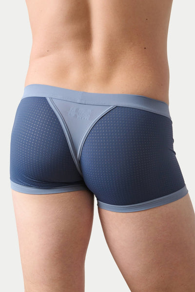 AERO Thong Trunks - Blue - AWRY
