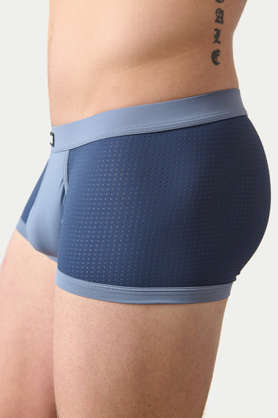 AERO Thong Trunks - Blue - AWRY
