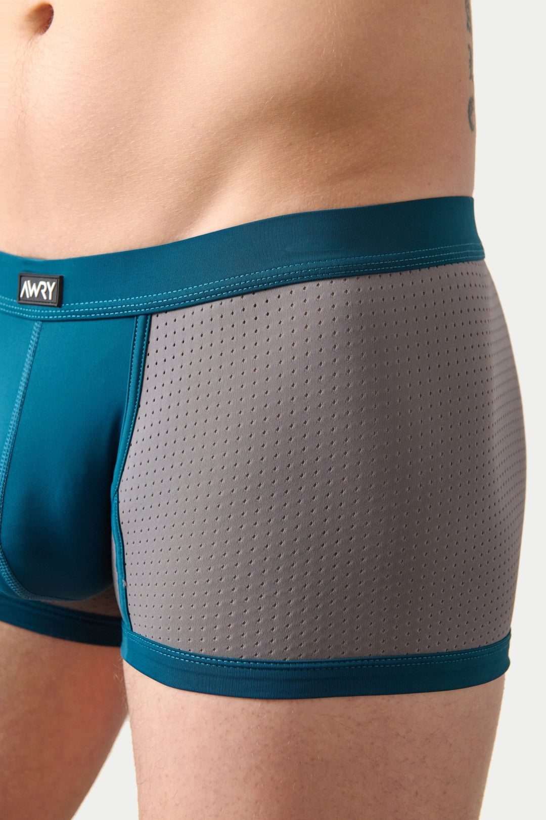 AERO Thong Trunks - Gray - AWRY