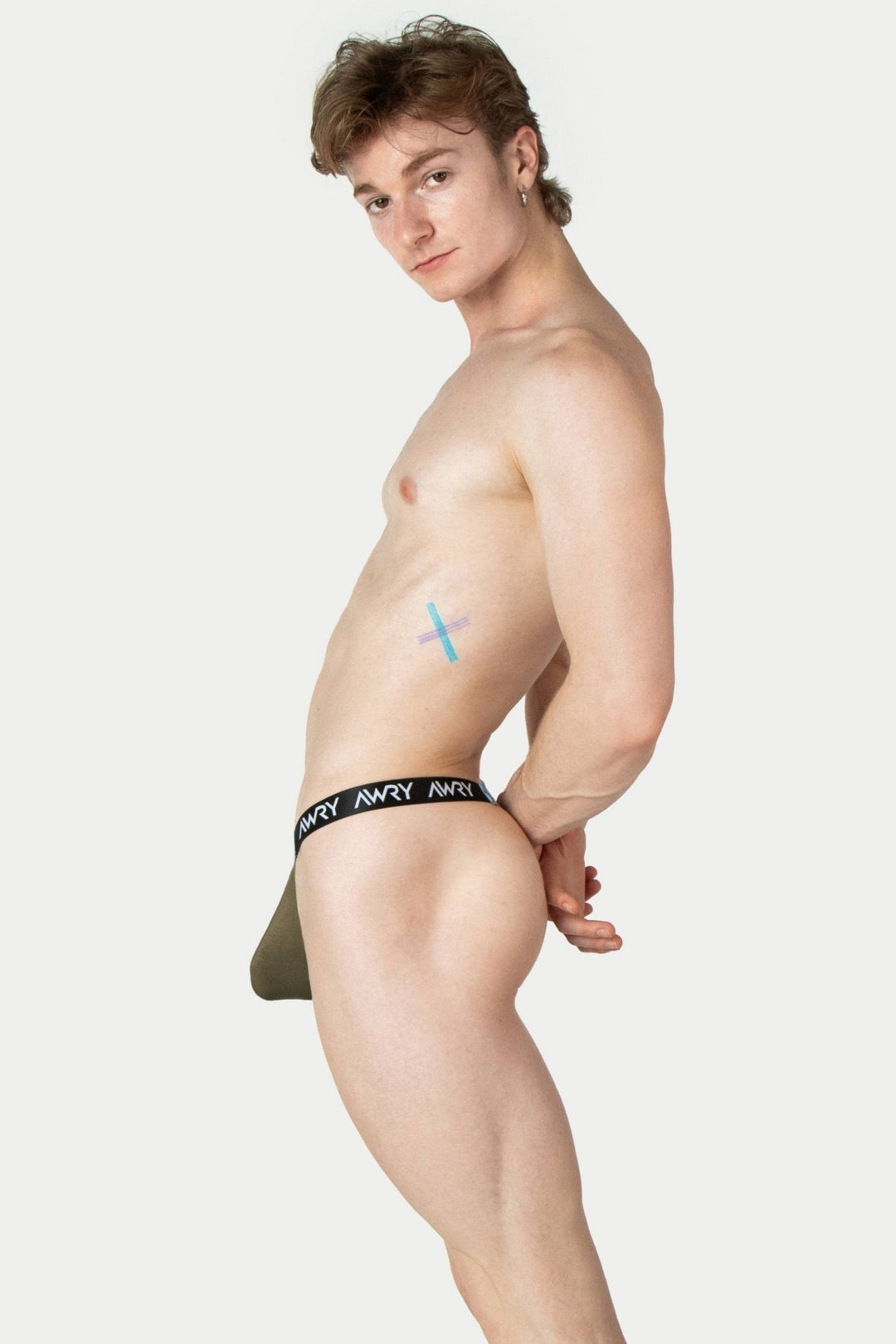 ALLURE Thong - Army Green - AWRY