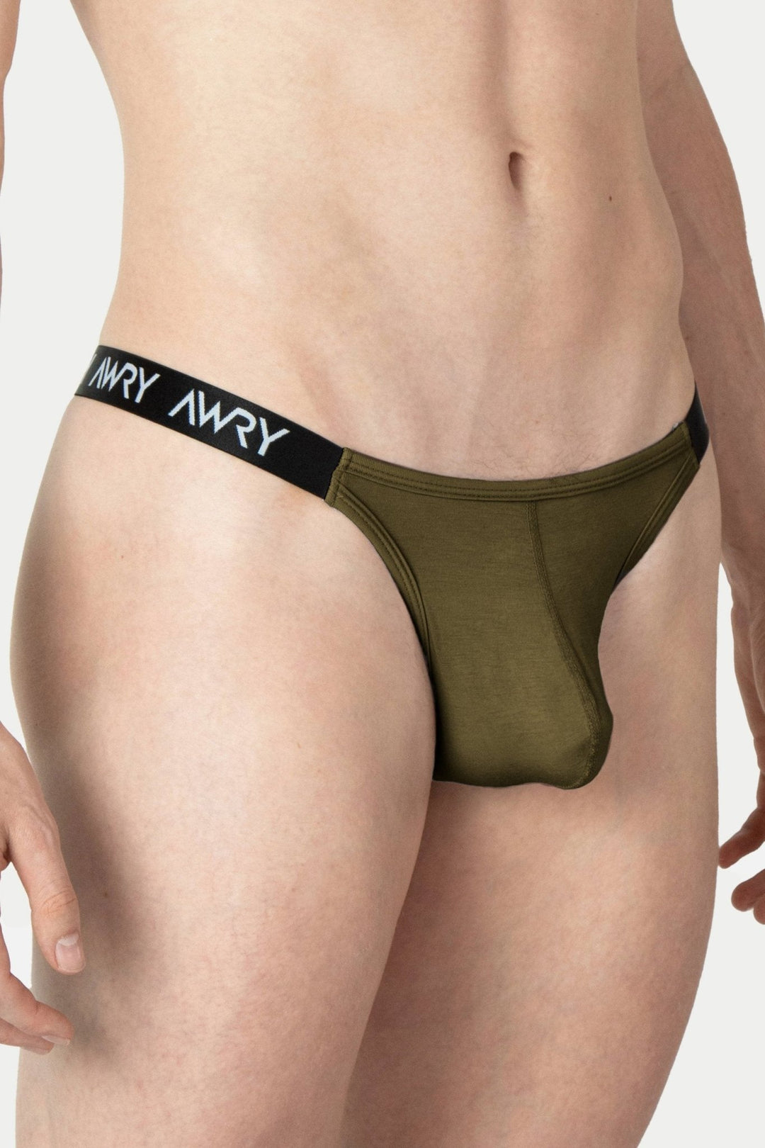 ALLURE Thong - Army Green - AWRY