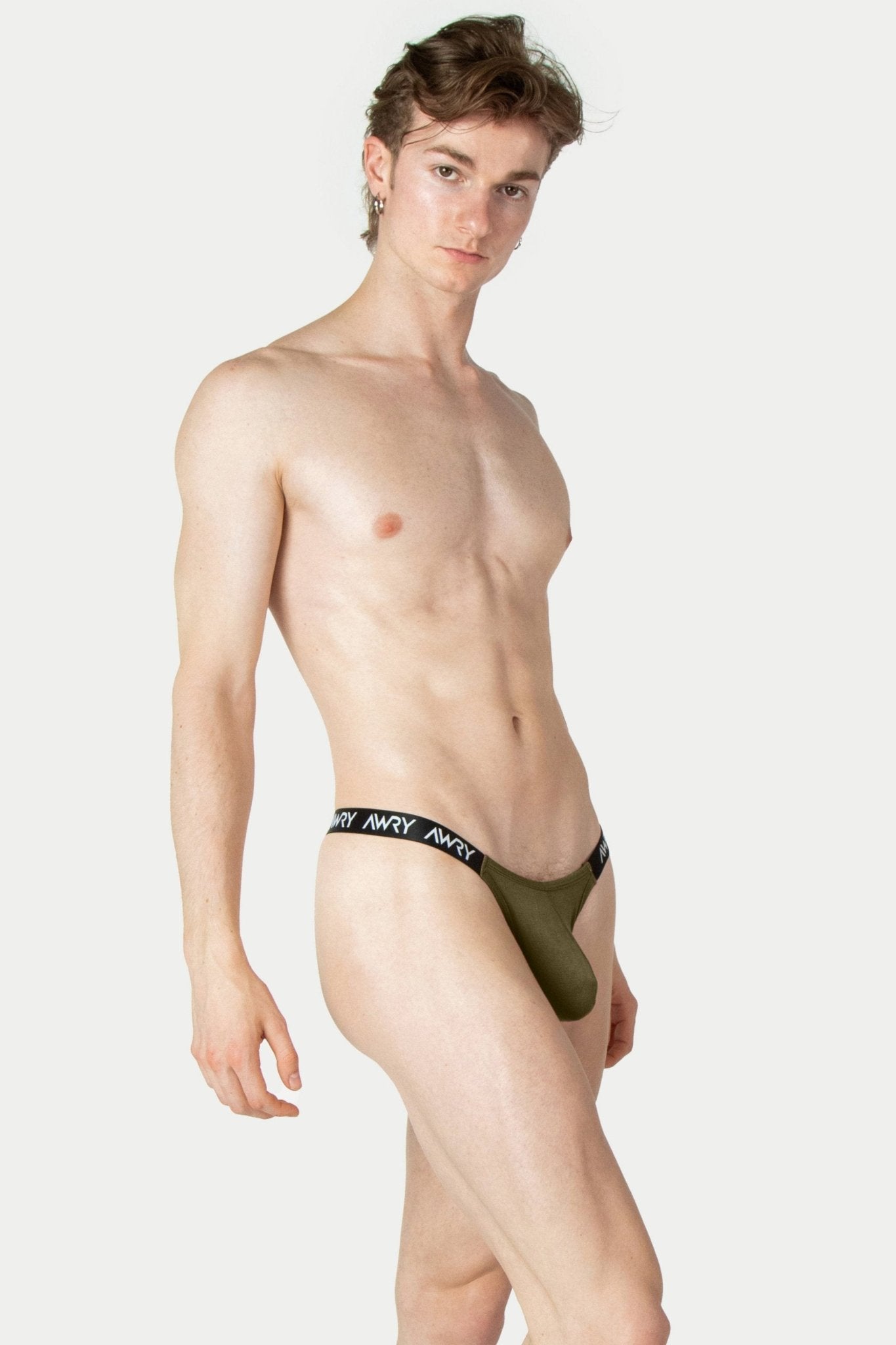 ALLURE Thong - Army Green - AWRY