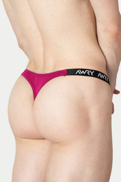 ALLURE Thong - Raspberry - AWRY