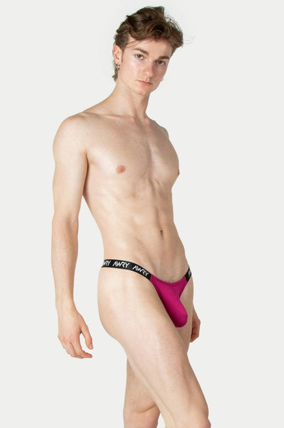 ALLURE Thong - Raspberry - AWRY