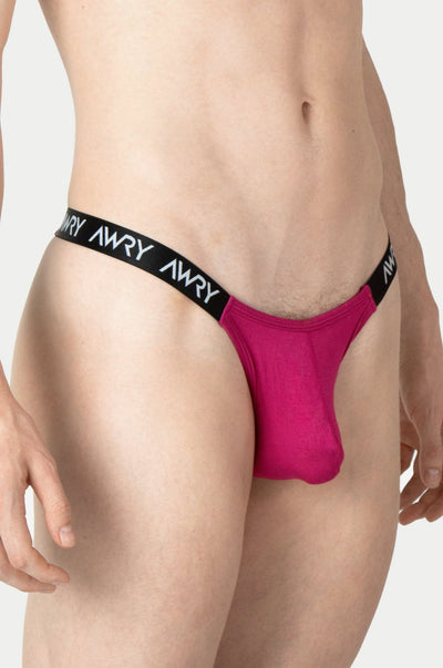 ALLURE Thong - Raspberry - AWRY