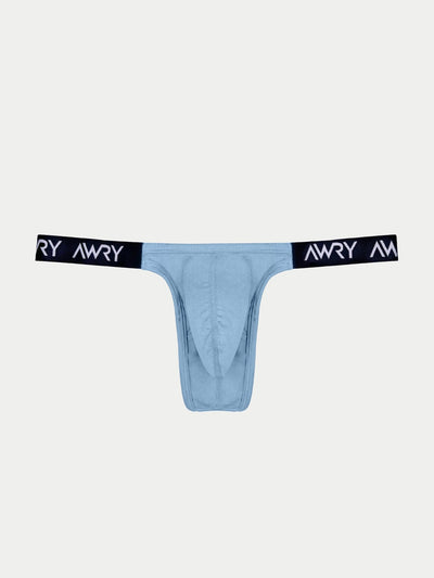 ALLURE Thong - Smoky Blue - AWRY