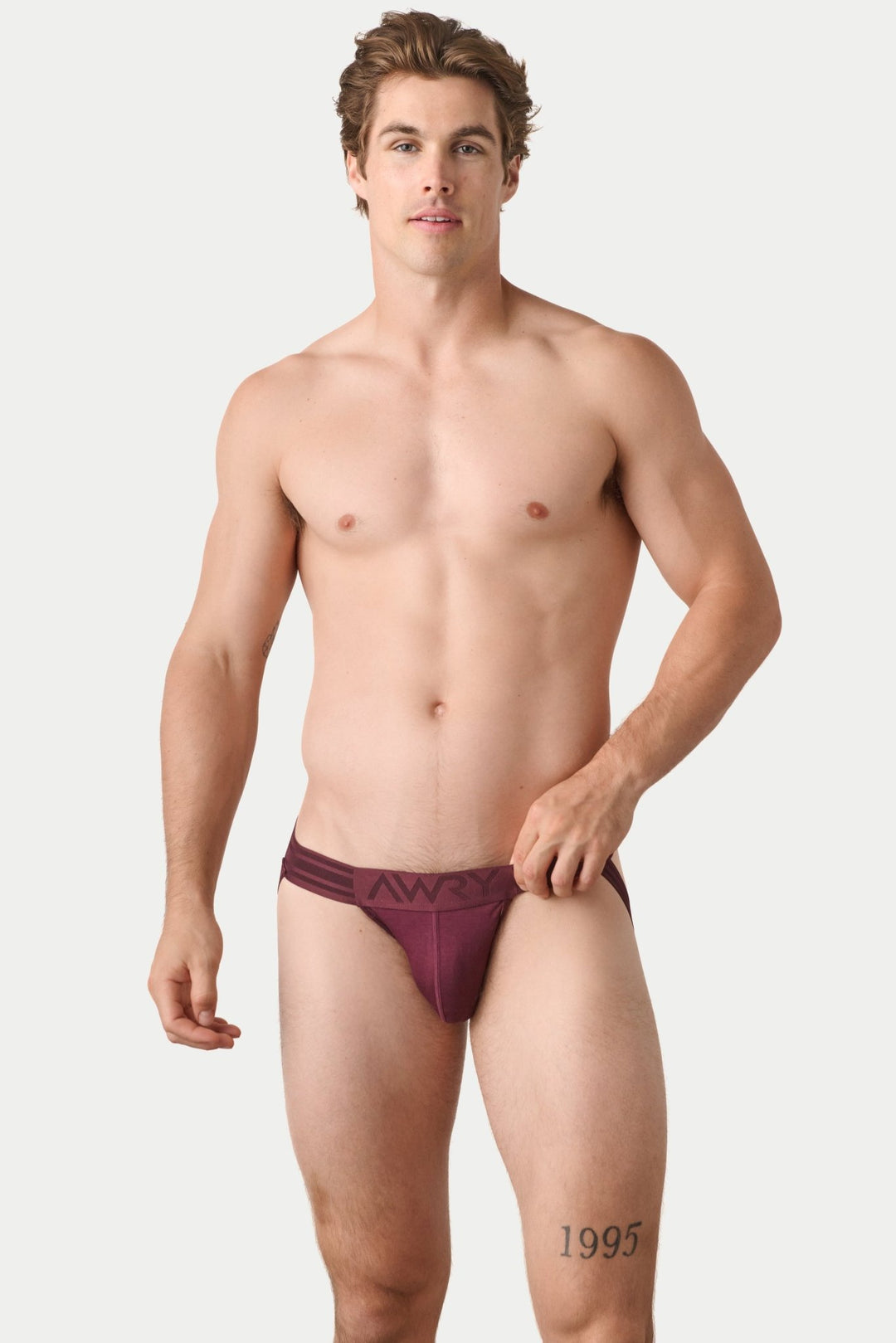 AXIS Jock Thong - Merlot - AWRY