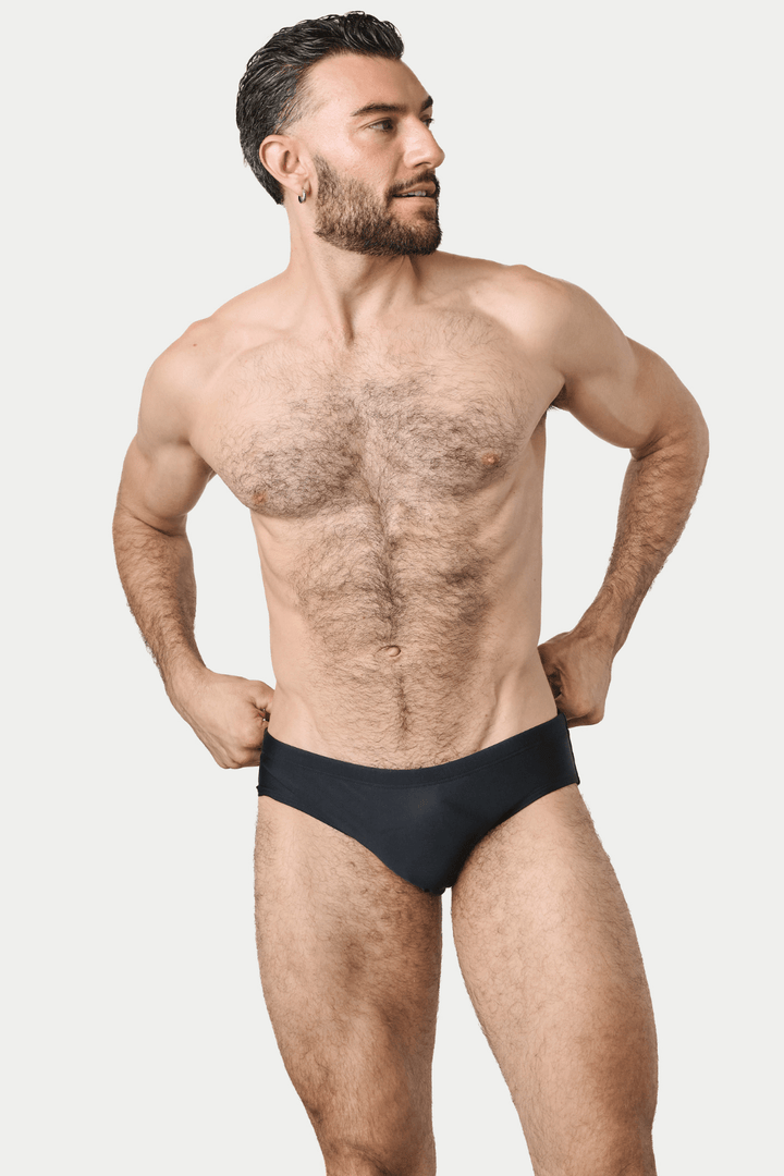BARTON Classic Swim Brief - Black - AWRY