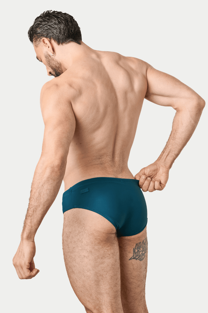 BARTON Classic Swim Brief - Teal - AWRY